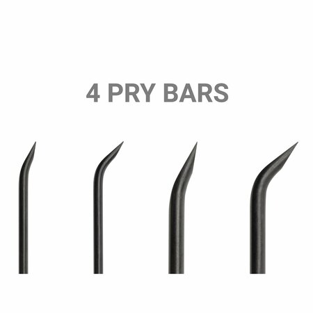 Tekton Pick, Hook, and Mini Pry Bar Set 11-Piece LVR10002